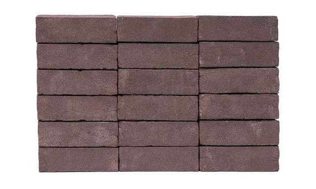 Кирпич облицовочный ENGELS Aubergine, 210х100х65 мм