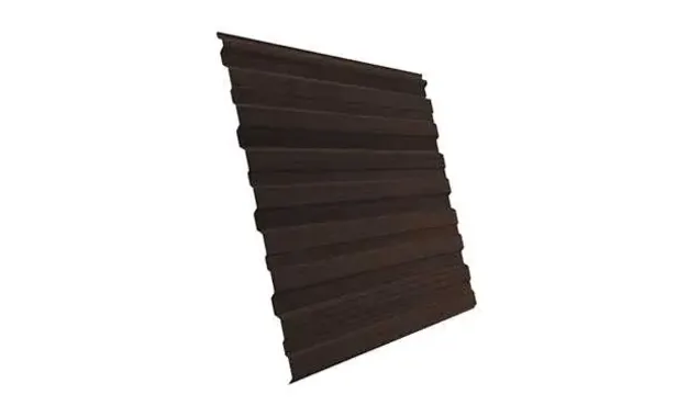 Профлист Grand Line C10A 0.45 Print Elite Choco wood