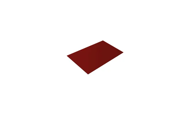 Плоский лист 0,45 Drap ST RAL 3011
