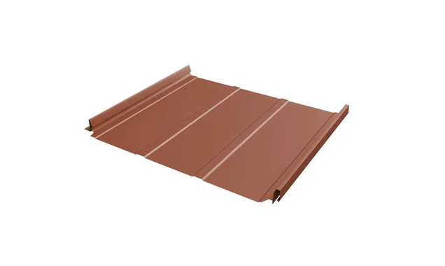Фальцевая кровля Кликфальц Pro Grand Line 0,5 Satin Matt RAL 8004