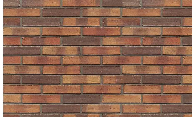 Кирпич клинкерный Muhr 08 S Lachsrot Spezial Wasserstrich, 240х71х50 мм