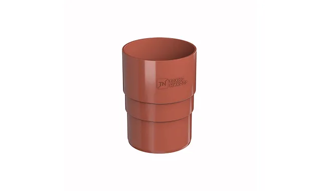 Муфта трубы ТЕХНОНИКОЛЬ ПВХ 125/82, красный