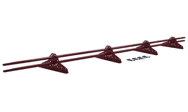 Снегозадержатель NEW трубчатый Grand Line RAL 3005 3м
