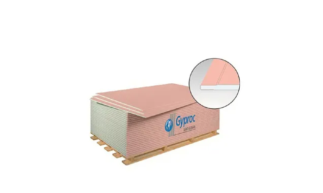 Гипсокартон Gyproc 12.5х1200х2500 огнестойкий