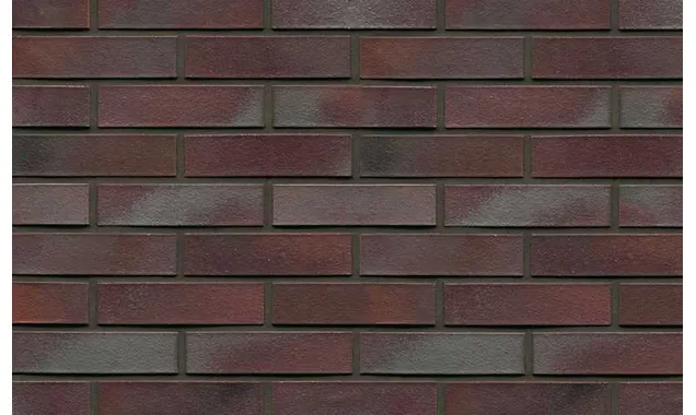 Кирпич клинкерный Muhr 10 Violettblau geflammt гладкий, 290х90х71 мм