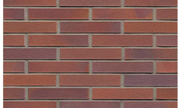 Кирпич клинкерный Muhr 04 Rotbraun-bunt гладкий, 290х90х52 мм