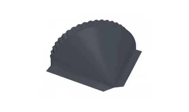 Заглушка конусная Drap ST RAL 7024 мокрый асфальт