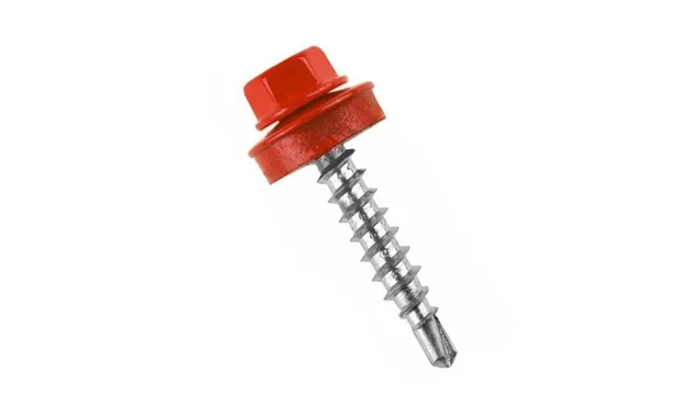 Саморез кровельный Daxmer 4,8х29 RAL 3001 (250) сверло №1