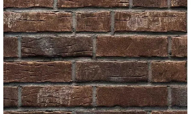 Клинкерная плитка Stroeher Steinlinge 377 platinbraun рельефная NF14, 240х71х14 мм