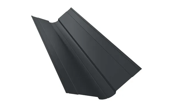 Планка ендовы верхней Grand Line фигурной 100x100 0,45 Drap ST RAL 7016