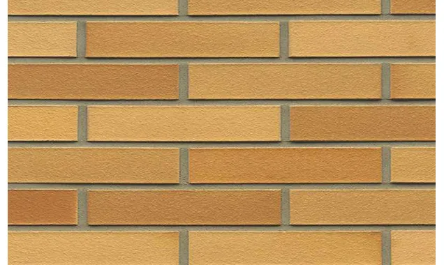 Кирпич клинкерный Muhr 01 EG Niederlausitzer Gelb Edelglanz гладкий, 290х90х52 мм