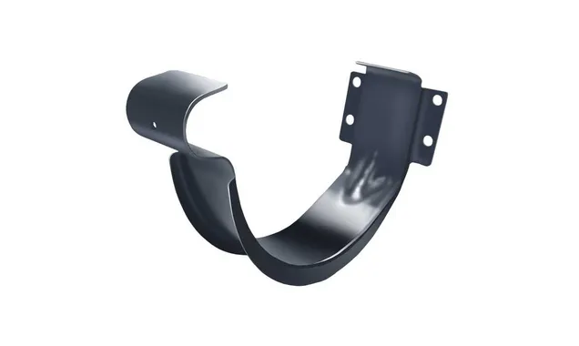 Крюк короткий 125 мм RAL 7024 мокрый асфальт