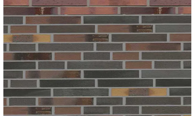 Кирпич клинкерный Muhr 40 Kobalt Spezial geflammt гладкий, 290х90х40 мм