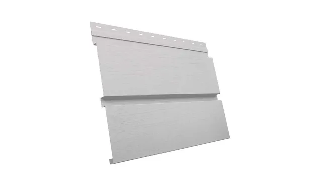 Металлический софит Квадро брус без перфорации 0,45 Print Elite Milky Wood
