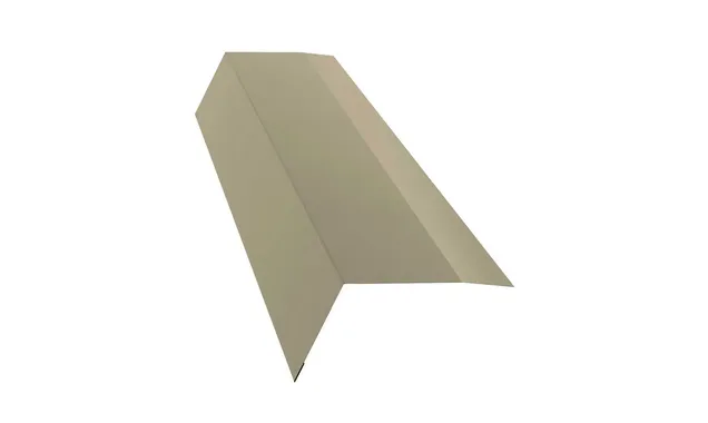 Планка карнизная 100х65 0,45 Drap RAL 1015 светлая слоновая кость