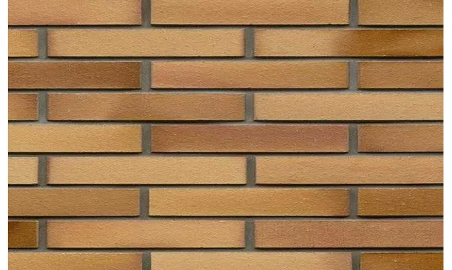 Кирпич клинкерный Muhr 06 EG Hellbraun-bunt Edelglanz гладкий, 290х90х40 мм