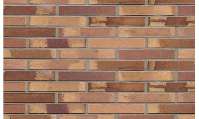 Кирпич клинкерный Muhr 08S Lachsrot Spezial гладкий, 240х90х40 мм