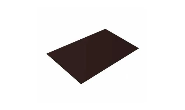 Плоский лист 0,45 Drap RAL 8017 шоколад