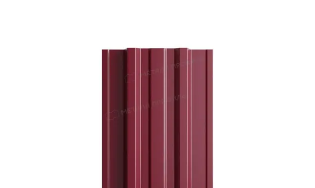 Штакетник Металл Профиль TRAPEZE-T 0,5 NormanMP RAL5005 Синий насыщенный