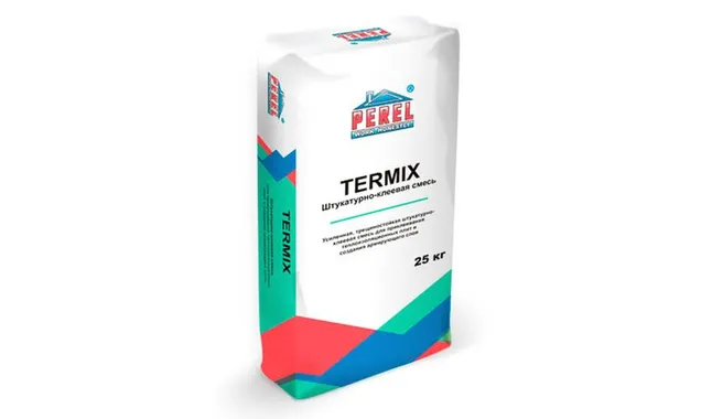 Штукатурно-клеевая смесь PEREL Termix 0319, 25 кг