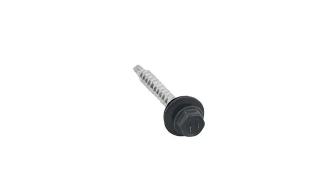 Саморез кровельный Daxmer 4,8х35 RAL 7024 (250) сверло №1