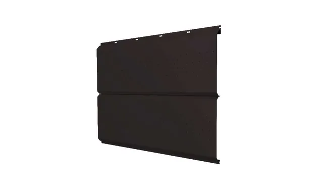 Софит ЭкоБрус new c перфорацией 0,45 Drap ST RAL 9005 черный