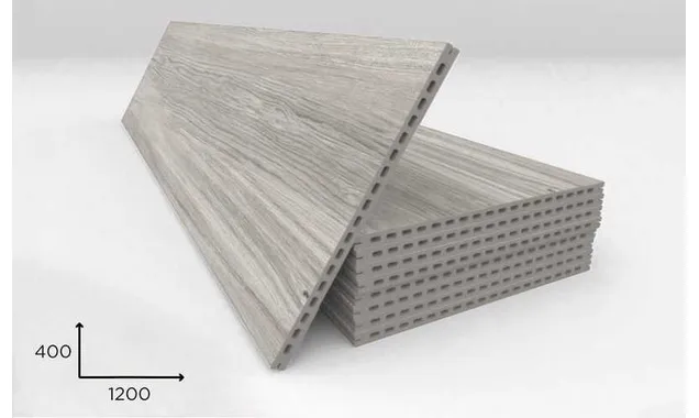 Керамогранитная плита FAVEKER GA20 для НФС, Ordesa Gris, 1200*400*20 мм