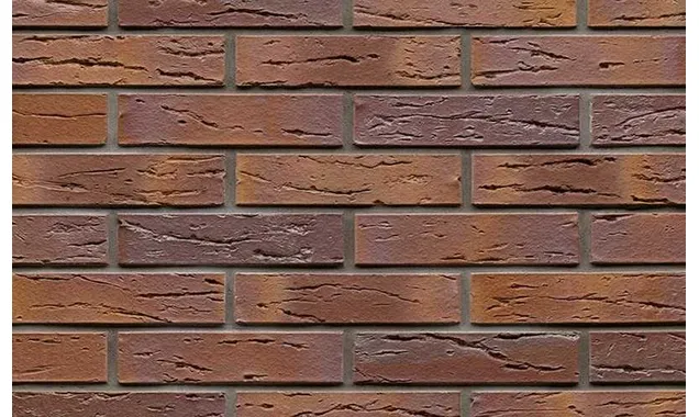 Кирпич клинкерный Muhr 04 Rotbraun-bunt готик, 240х115х52 мм