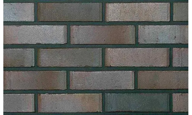 Кирпич Roben Accum blau-braun glatt клинкерный, 240х115х71 мм