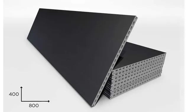 Керамогранитная плита FAVEKER GA20 для НФС, Negro, 800*400*20 мм