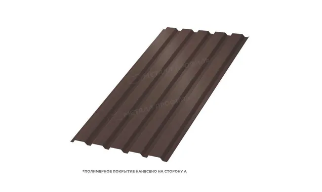 Профлист Металл Профиль МП35 0.5 VikingMP® E RR 32 Темно-коричневый A