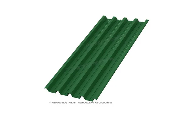 Профлист Металл Профиль Н60 0.5 NormanMP RAL 6002 Зеленый лист B