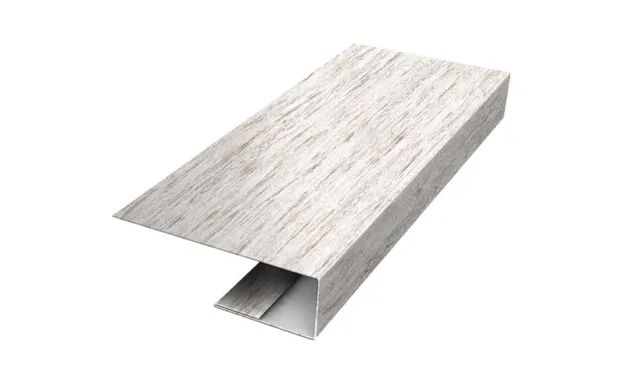 J-Профиль 12мм 0,45 Print Elite Snow Wood TwinColor (2,5м)