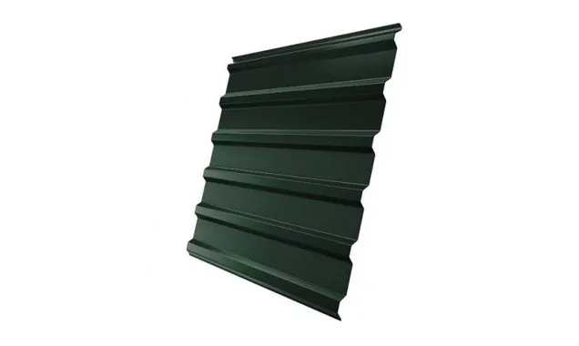 Профлист Grand Line C20R 0.5 GreenCoat Pural BT, matt RR 11 Темно-зеленый