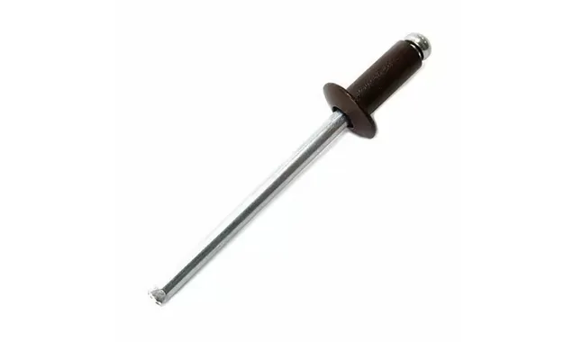 Заклёпка вытяжная Daxmer 4,0х10 RAL 8017 (10х1000 шт) ал/ст