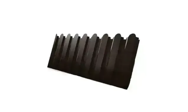 Профлист фигурный Grand Line C20В 0.45 Print Elite с пленкой Coffee wood