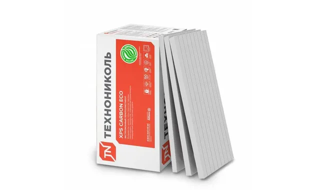 Экструдированный пенополистирол Технониколь XPS Carbon Eco FAS 100х580х1180