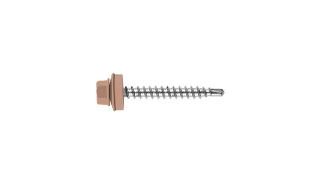 Саморез кровельный Daxmer 4,8х50 RAL 1036 (150) сверло №1
