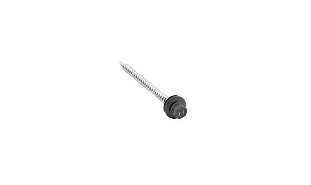 Саморез кровельный Daxmer 4,8х70 RAL 7005 (100) сверло №1