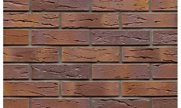 Кирпич клинкерный Muhr 04 Rotbraun-bunt готик, 290х90х71 мм