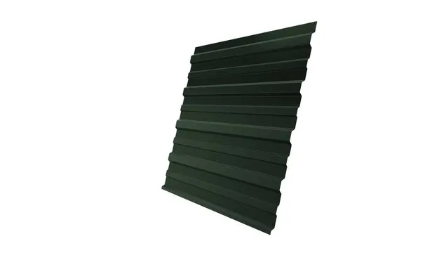Профлист Grand Line C10A 0.5 Velur RAL 6020 ромовая зелень