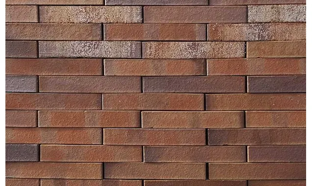 Кирпич клинкерный Muhr 04 Rotbraun-bunt гладкий, 290х90х40 мм