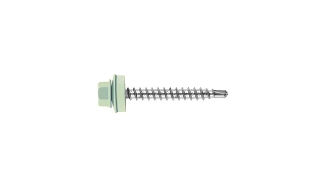 Саморез кровельный Daxmer 4,8х50 RAL 7005 (150) сверло №1