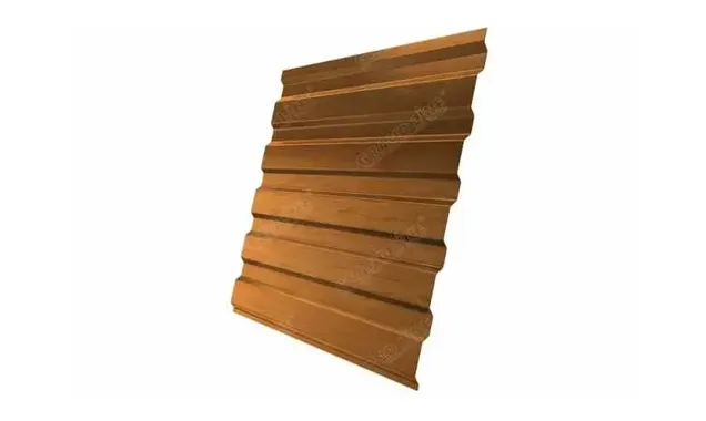Профлист Grand Line C20A 0.45 Print Elite Golden wood