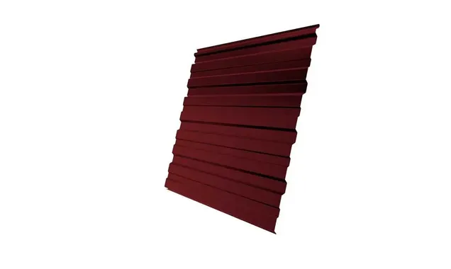 Профлист Grand Line C10R 0.5 Satin Matt RAL 3005 Красное вино