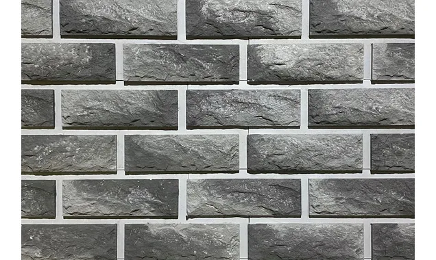 Фасадная панель Каньон Сколотый кирпич 38