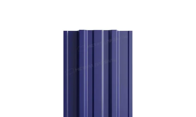Штакетник Металл Профиль TRAPEZE-T 0,5 NormanMP RAL5002 Ультрамарин