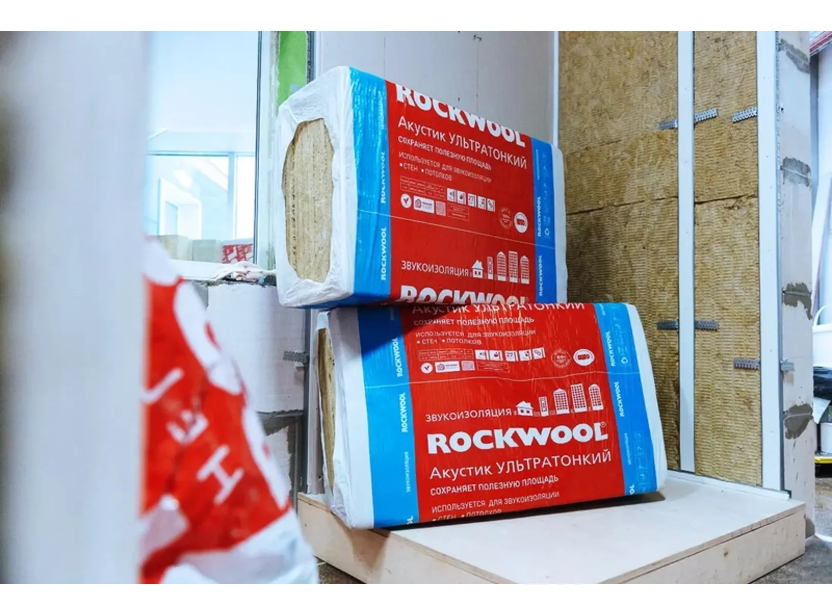 Утеплитель Роквул Акустик Баттс 75х600х1000