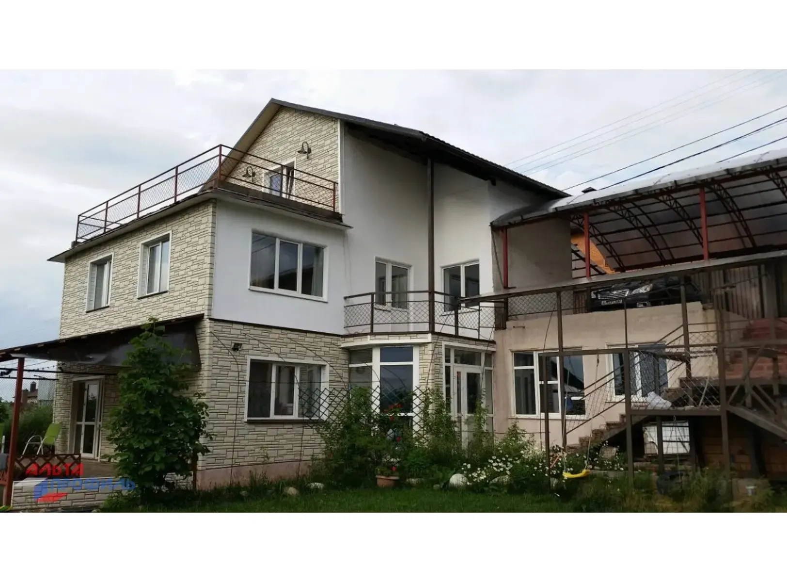Фасадная панель Альта Профиль Кирпич-антик Агра 1170х450х17