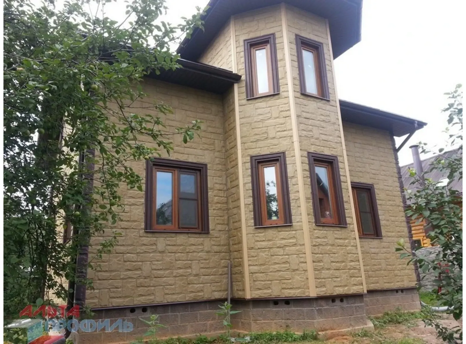 Наружный угол Альта Профиль Гранит Альпийский 470х160х45